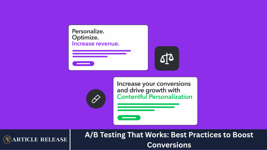 A/B Testing That Works: Best Practices to Boost Conversions